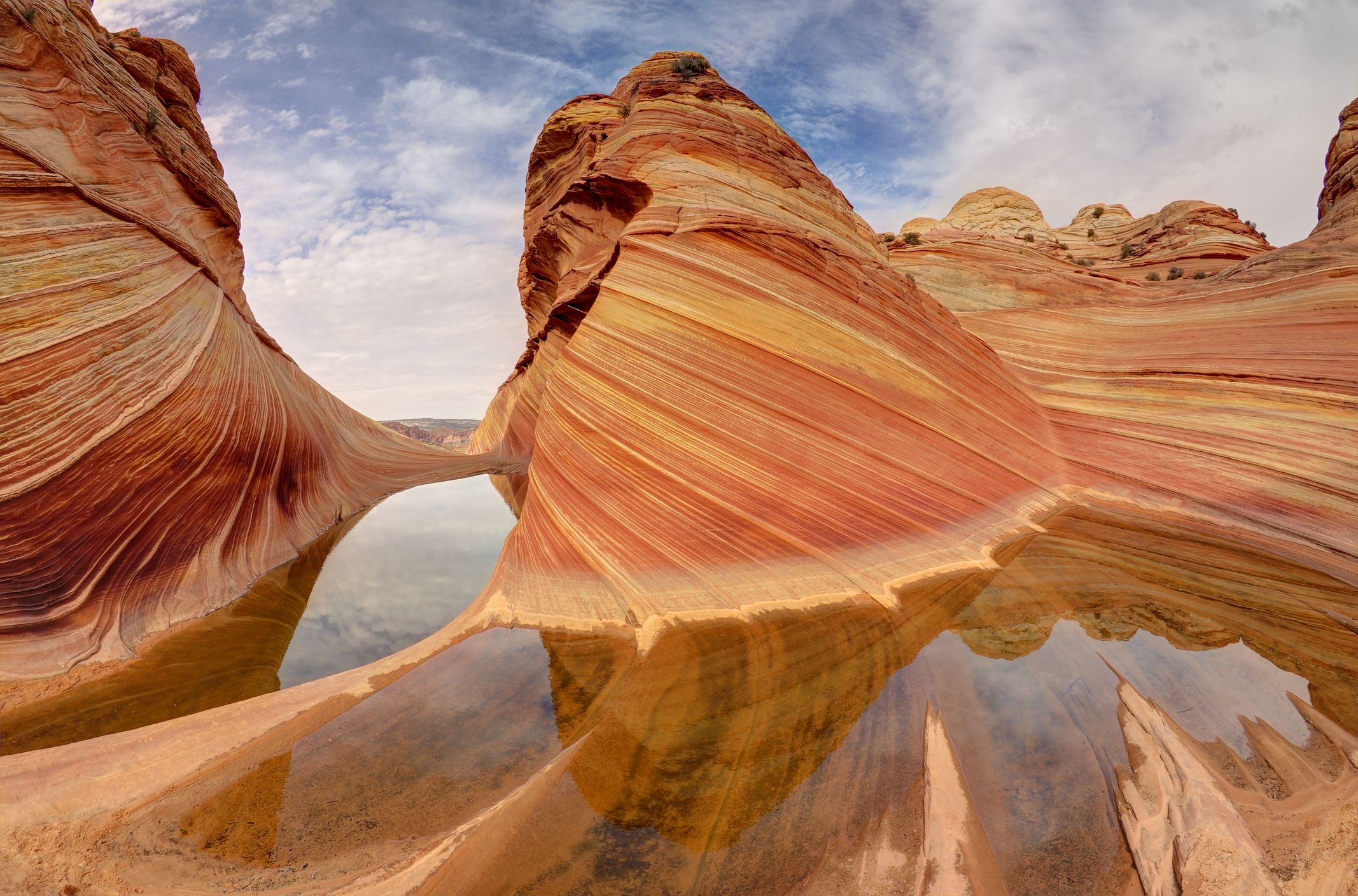 Vermillion Cliffs National Monument – Coyote Buttes North – The Wave